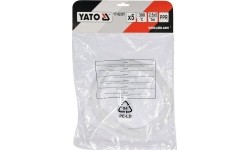 Welding plastic rods set (5pcs) (PPR polypropylene) 2.5x5mm 5х1m