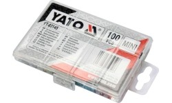 Automobilių saugiklių rinkinys 100vnt MINI-žemo profilio