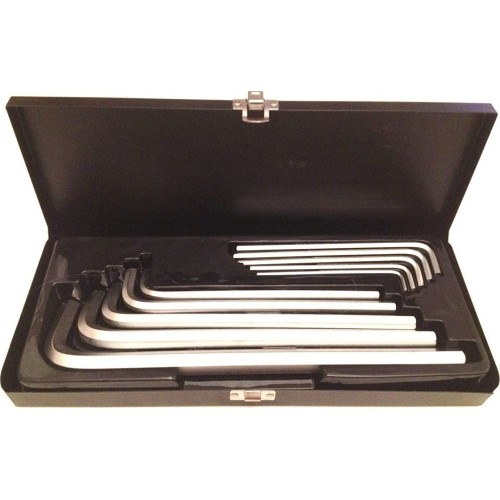 Hex key extra long set 10pcs. (3-17)