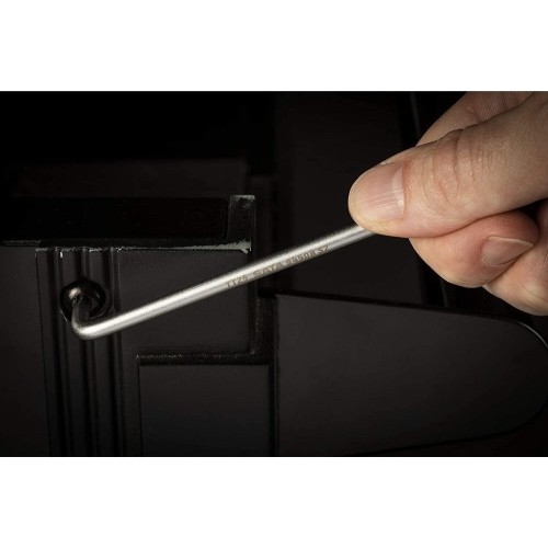 L-tipo šešiakampių TORX prailgintų raktų rinkinys 8vnt. (T6-T25) su kiauryme