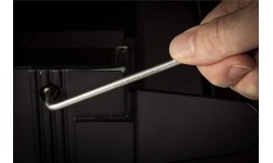 L-tipo šešiakampių TORX prailgintų raktų rinkinys 8vnt. (T6-T25) su kiauryme