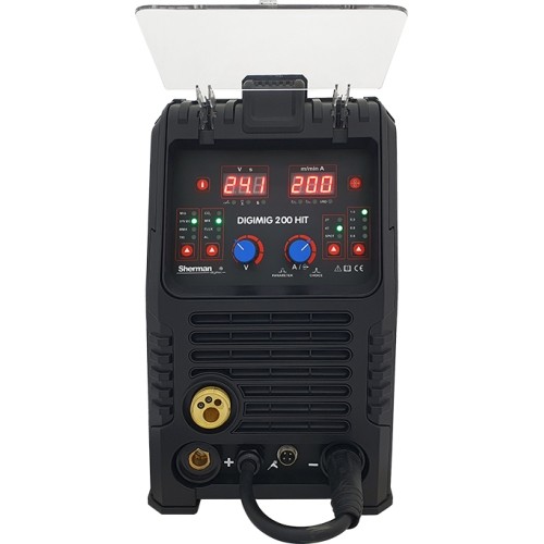 Inverter synergy welder DIGIMIG 200 HIT set