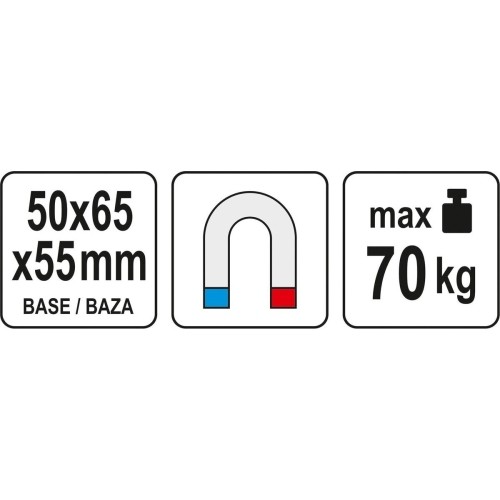 Magnetic stand for dial indicator