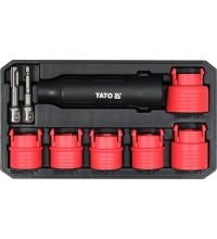 Wheel socket screw and pins brush cleaning set 9pcs