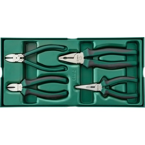 Tray. Pliers set 4pcs.