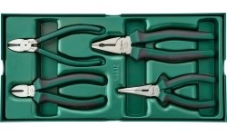 Tray. Pliers set 4pcs.