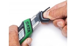 Soft grip utility knifer 18mm