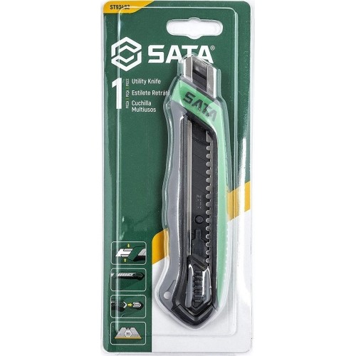 Soft grip utility knifer 18mm