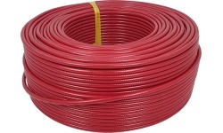 PVC žarna 5x8 mm (kaina už 1 metrą) - Raudona