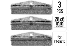 Šveitimo antgaliai (3vnt) honingavimo įrankiui 19-63mm YT-05810