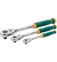 Terkšlės reversinės rinkinys (3vnt) 72TH (ovalo formos galvutė)