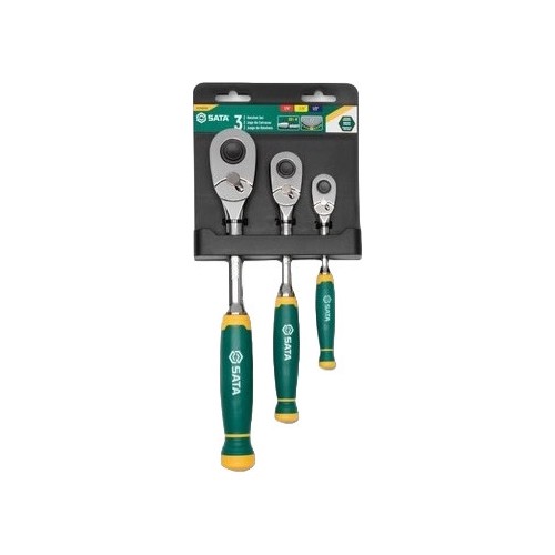 Terkšlės reversinės rinkinys (3vnt) 72TH (ovalo formos galvutė)