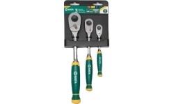 Terkšlės reversinės rinkinys (3vnt) 72TH (ovalo formos galvutė)