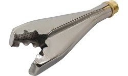 Pipe nozzle for roofing gas torch