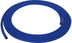 EPDM 5 x 8 mm nylon braided rubber hose from the meter - Blue