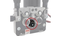 Synchronizing gear of MIG 4Rn wire feeder