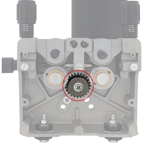 Synchronizing gear of wire feeder MIG 4RA