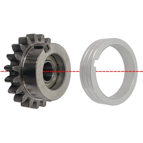 MIG 4R wire feeder guide roller gear wheel