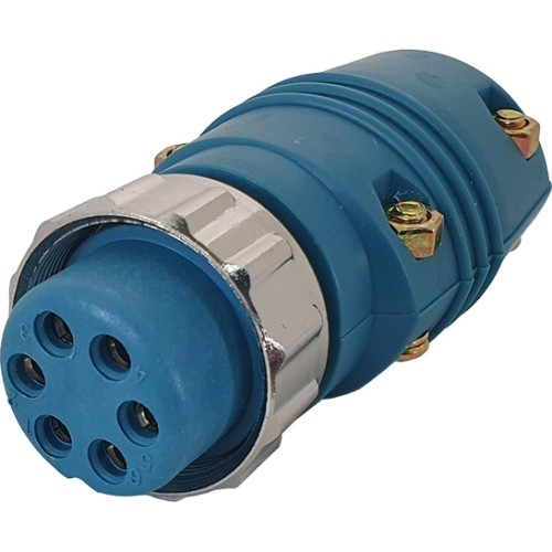 TIG control plug type PANASONIC 6 pin. - female
