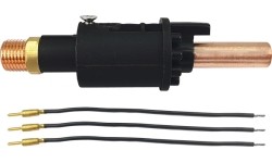 Euro-Tig/Plasma gas plug ¼" thread