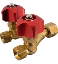Gas splitter - 3/8″LH (acetylene/propane)