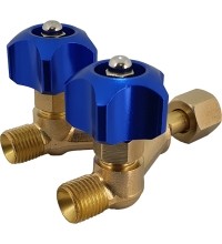 Gas splitter - 1/4″RH (Oxygen/Ar/CO2/Azotium)