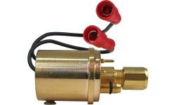 Euro MIG/MAG current-gas plug - brass