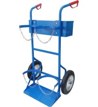 Two-cylinder gas cylinder cart - pilnaviduriai +-340