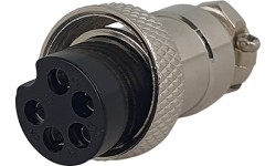 GX-16 5 pin female control plug for DIGITIG 200 AC/DC Multipro