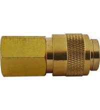 Quick connector socket R21 gas thread ¼RH