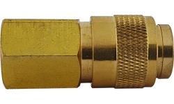 Quick connector socket R21 gas thread ¼RH