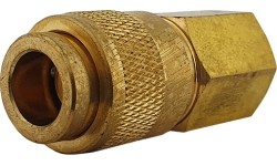 Quick connector socket R21 gas thread ¼RH