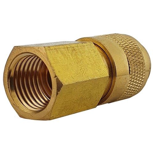 Quick connector socket R21 gas thread ¼RH