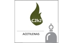 Dujų papildymas Acetilenas- 40l