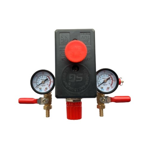 Regulator for compressor BM type with pressure switch and gauges. Spare part