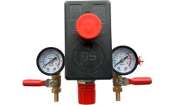 Regulator for compressor BM type with pressure switch and gauges. Spare part