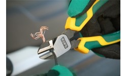 High leverage diagonal cutting pliers 170mm