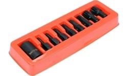 1/2" Dr. Bit socket impact set (SPLINE) 9pcs
