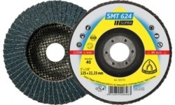Lapelinis šlifavimo diskas KLINGSPOR Extra SMT624 125x22,2mm P80