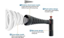 Pneumatinis mažas prapūtimo pistoletas