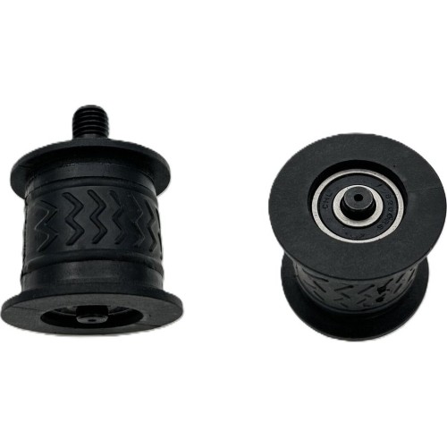 Tube belt sander spare part no. 53+54 Plastic roller installed set