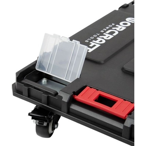 Platform with wheels for plastic tool boxes 445x320x170mm XCUBE200