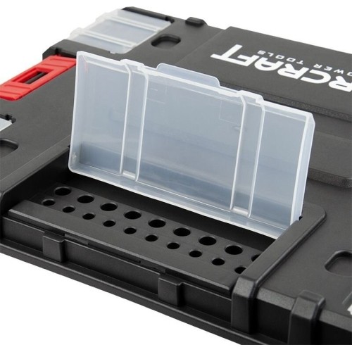 Platform with wheels for plastic tool boxes 445x320x170mm XCUBE200