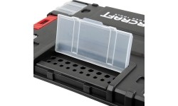 Platform with wheels for plastic tool boxes 445x320x170mm XCUBE200