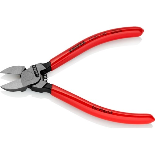 Šoninio kirpimo replės plastikams 140mm KNIPEX