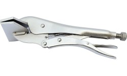 Level mouth jaw locking pliers