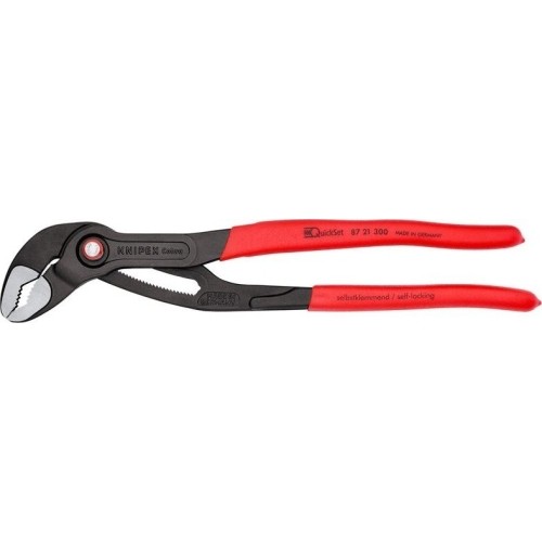 Santechninės replės KNIPEX Cobra su greitu fiksavimu 300mm
