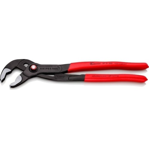 Santechninės replės KNIPEX Cobra su greitu fiksavimu 300mm