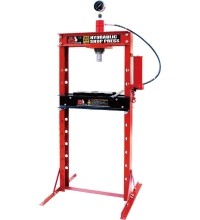 Hydraulic shop press with gauge 20t