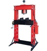 Hydraulic shop press with gauge 40t